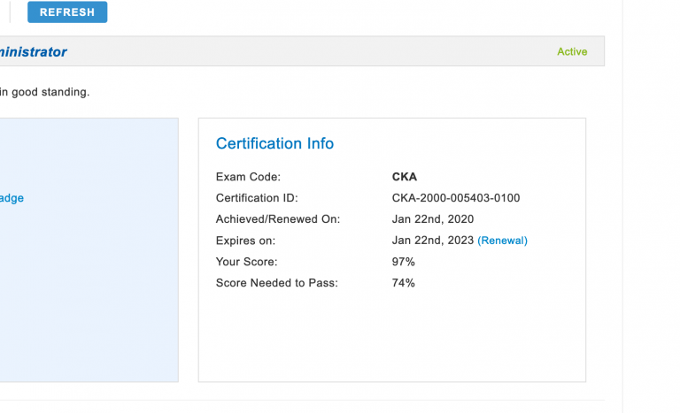 CKA Reliable Test Sample